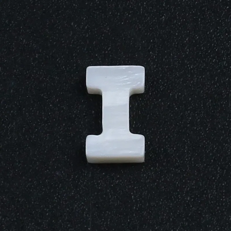 Color: Pink - Trend DIY Handmade Vertical Capital Letter Pendant Beads Jewelry Making Accessories Necklace Bracelet Letras Materiales