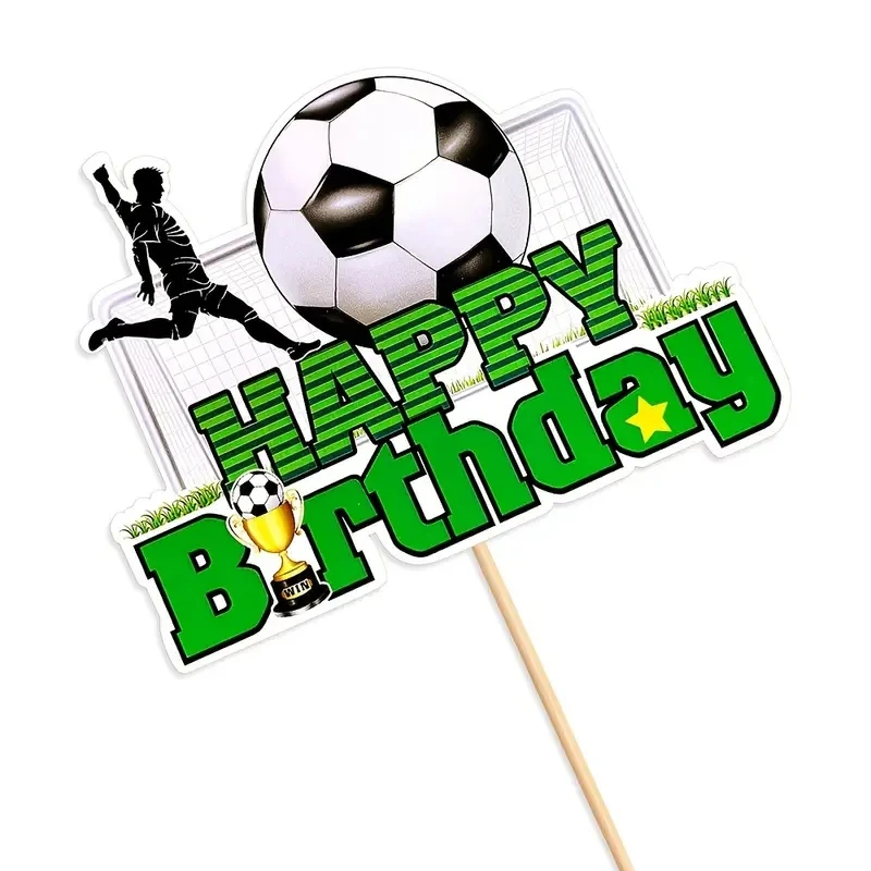 Soccer Cake Topper Soccer Ball Cake Topper Decorations For Theme Party Football Party Supplies Boy Birthday Party Favors