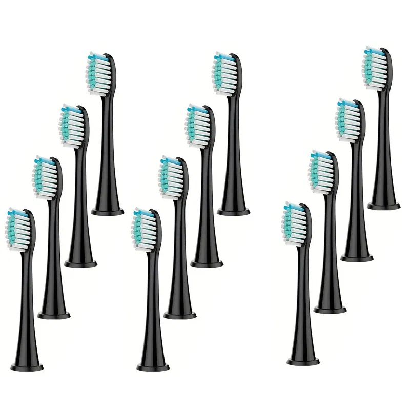 Color: GRAY - Electric toothbrush head, replaceable sonic electric toothbrush head, suitable for Philips Sonicare's electric replaceable brush