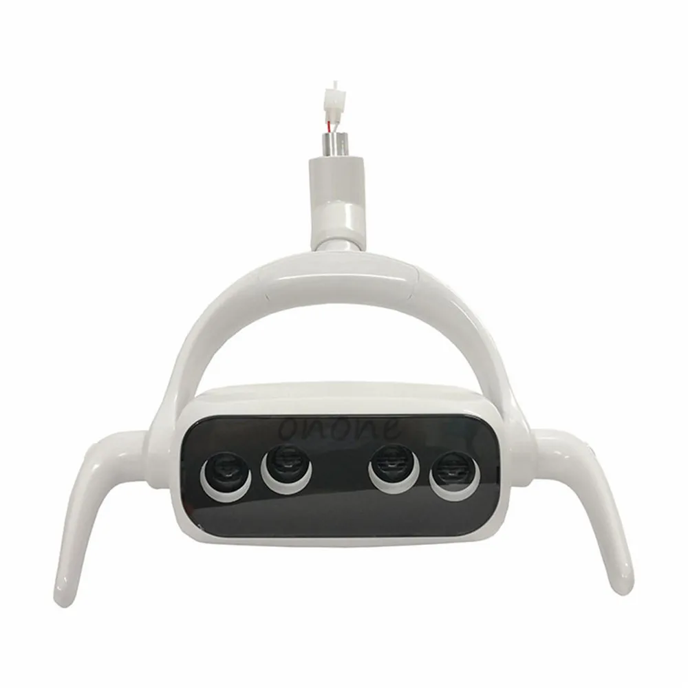 Color: Pink - Bright Shadowless LED Dental Chair Light Lamp Dentistry Operatory Spotlight Infrared Inductive On/Off