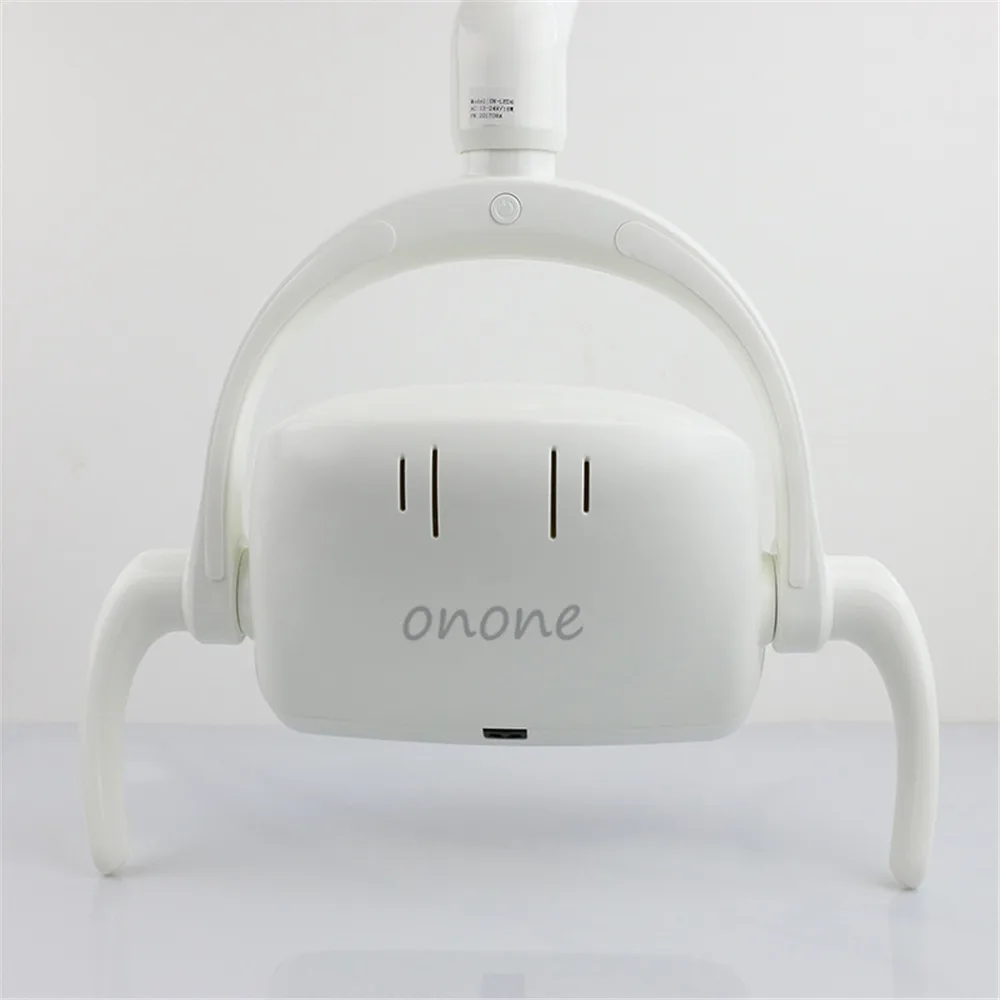Color: Pink - Bright Shadowless LED Dental Chair Light Lamp Dentistry Operatory Spotlight Infrared Inductive On/Off