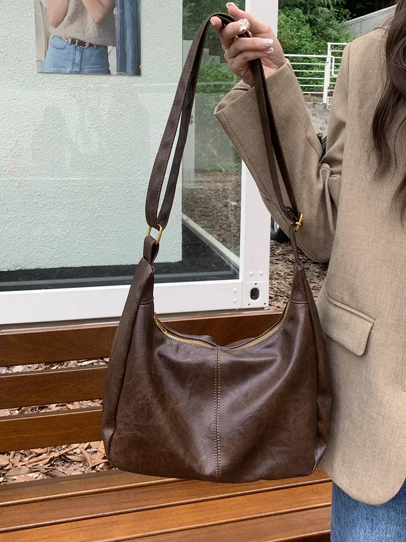 Color: Brown, Ships From: CHINA - tote bag waterproof women handbags crossbody bag bags women handbags ladies business handbags for women free shipping casual