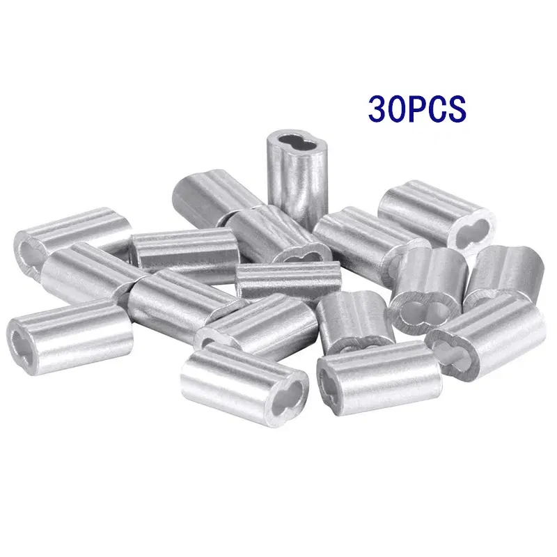 Diameter: 2mm - 1.5/2/3mm*50m Stainless Steel Wire Rope Resistant Strong Line PVC Coated Flexible Clothesline Kit