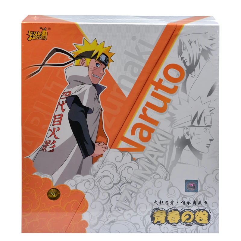 Color: plum - Genuine KAYOU Naruto Cards Soldier Chapter All Chapters Complete Works Series Anime Character Collection Card Child Toy Set