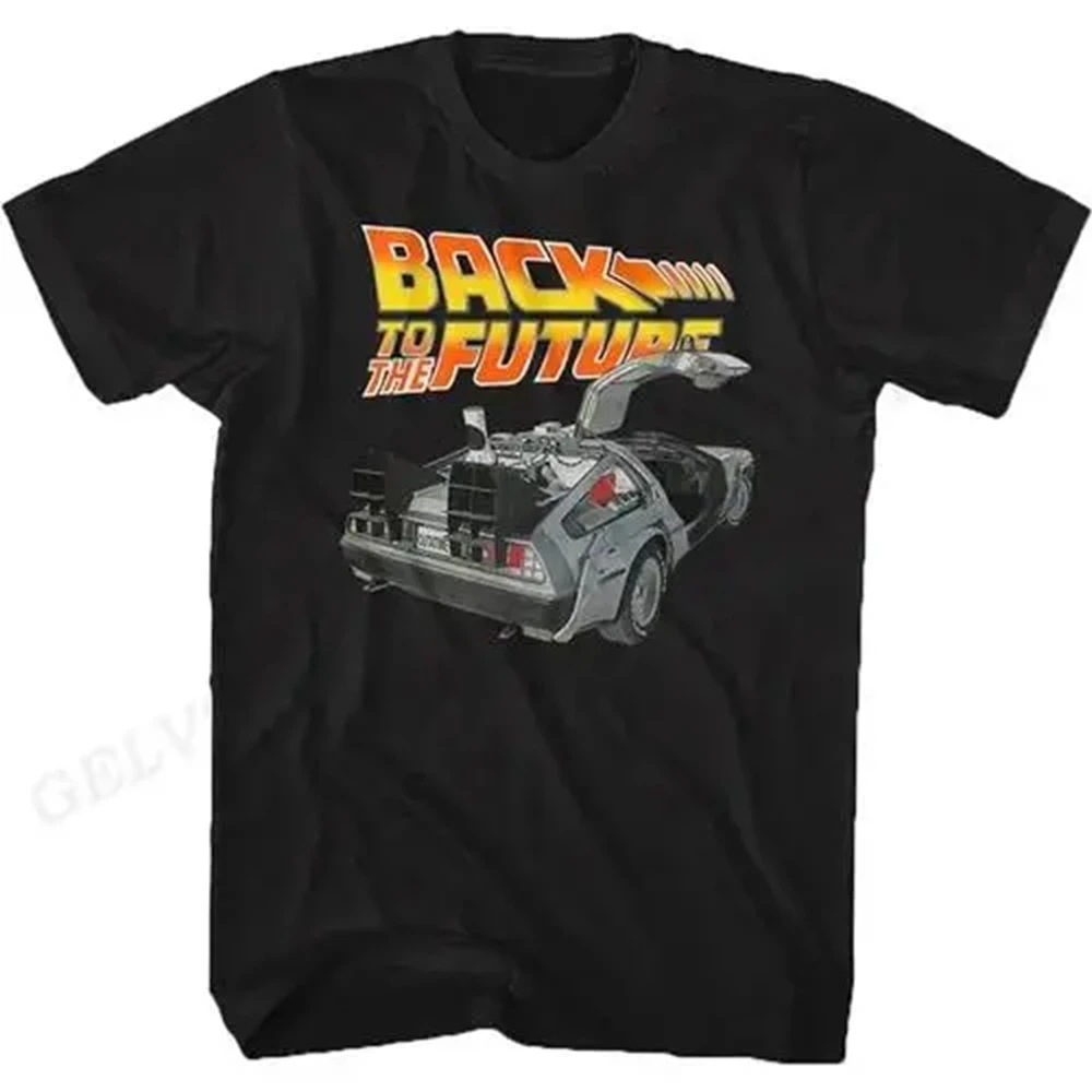 Color: Pink, Size: XS?€old?‰ - Back To The Future T Shirt Graphic Print Men Women Fashion Hip Hop Streetwear Short Sleeve Plus Size T Shirt Unisex 62473