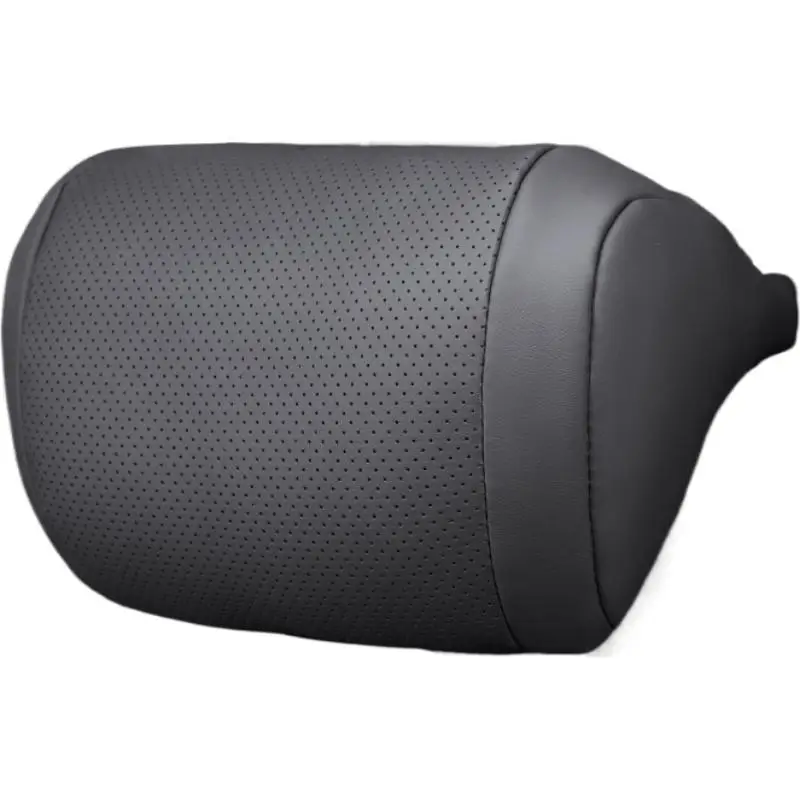 Color: black - Universal Car Seat Headrest Neck Pillow, 3D Ergonomic Travel Neck Rest, Soft Fluffy Comfortable Neck Support, Neck Protection