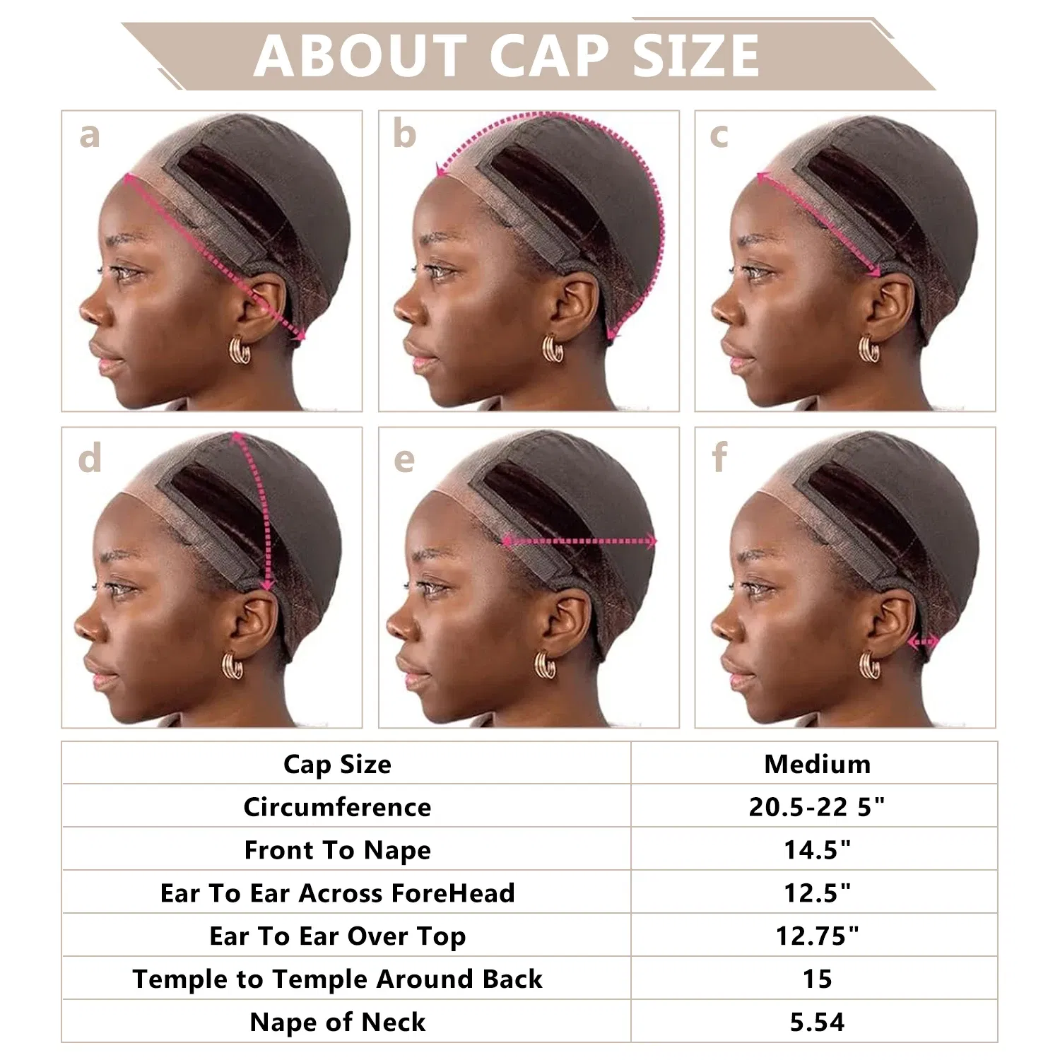 Color: Dark Brown - Wig Cap with Grip Band for Keeping Wigs in Place, More Full Cap-wide Transparent Lace for Lace Front Wigs