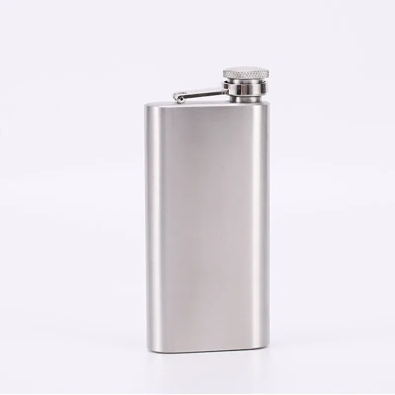 Color: green, Ships From: CHINA - 5oz Portable 304 food grade Square Flagon Whiskey Vodka Wine Pot Hip Flask Set Alcohol Drinking pocket Bottle outdoor camping