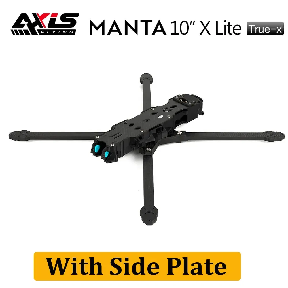 Color: Yellow - Axisflying Manta 10 X Lite 10inch FPV / BNF / Long Range / Heavy Payload / Cinematic Drone Analog 5.8G VTX 402mm Wheelbas ?»?