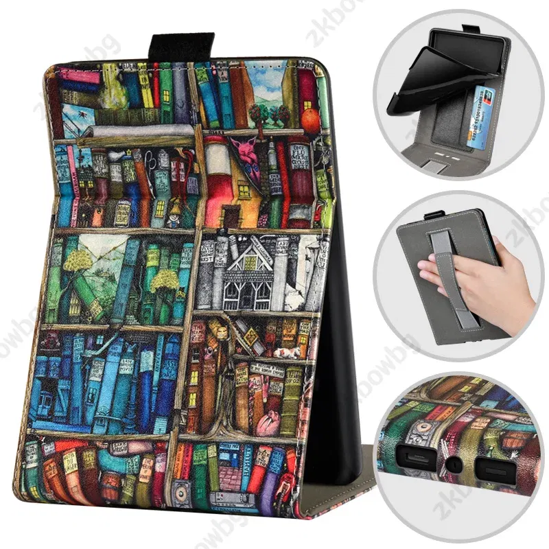 Color: Beige, Size: iPad 10.9inch - Cute Smart Case for 6.8' 6'' Kindle Paperwhite Signature 11th Generation Edition 12th 2024 7'' 7th 10th 6th M2L4EK RS23CV Cover