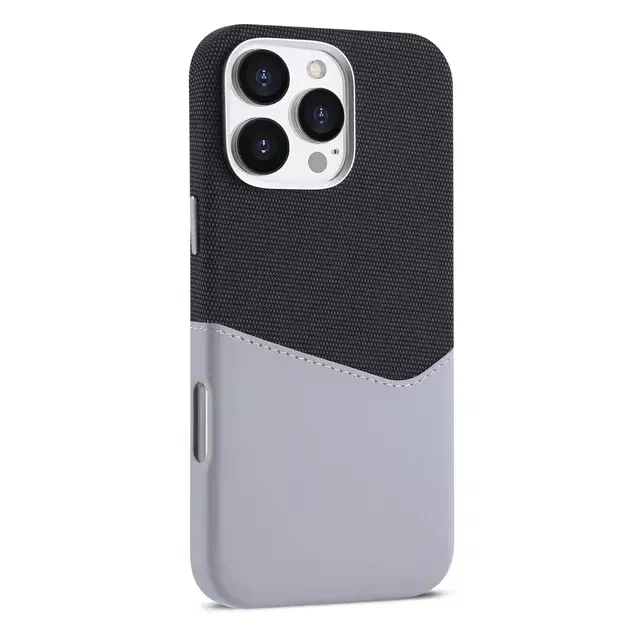 Color: Brown, Material: Aluminum - Card Holder MagSafe Leather Phone Case For iPhone 14 16 Pro Max 13 15 Pro 12 Pocket Wireless Charging Alloy Lens Hit Color Cover