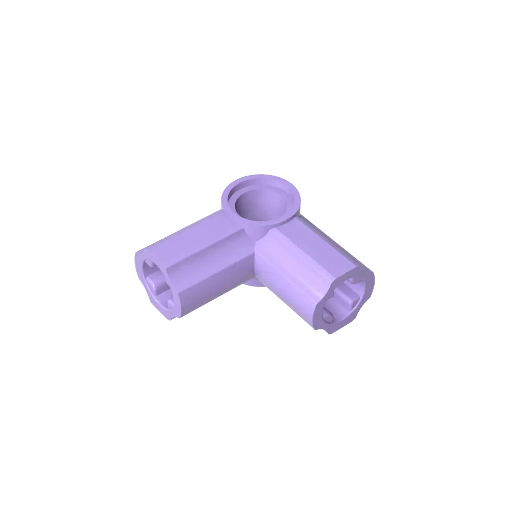 Color: Apricot - Gobricks GDS-921 Technical, Axle and Pin Connector Angled #6 - 90 degrees compatible with lego 32014 pieces of children's DIY