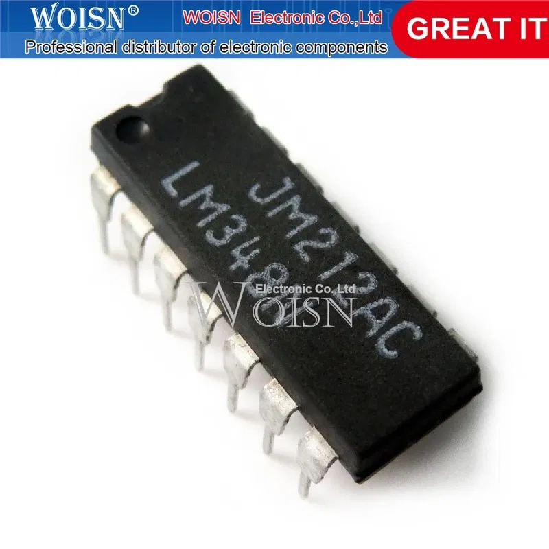 5pcs/lot LM348N LM348 DIP-14 In Stock