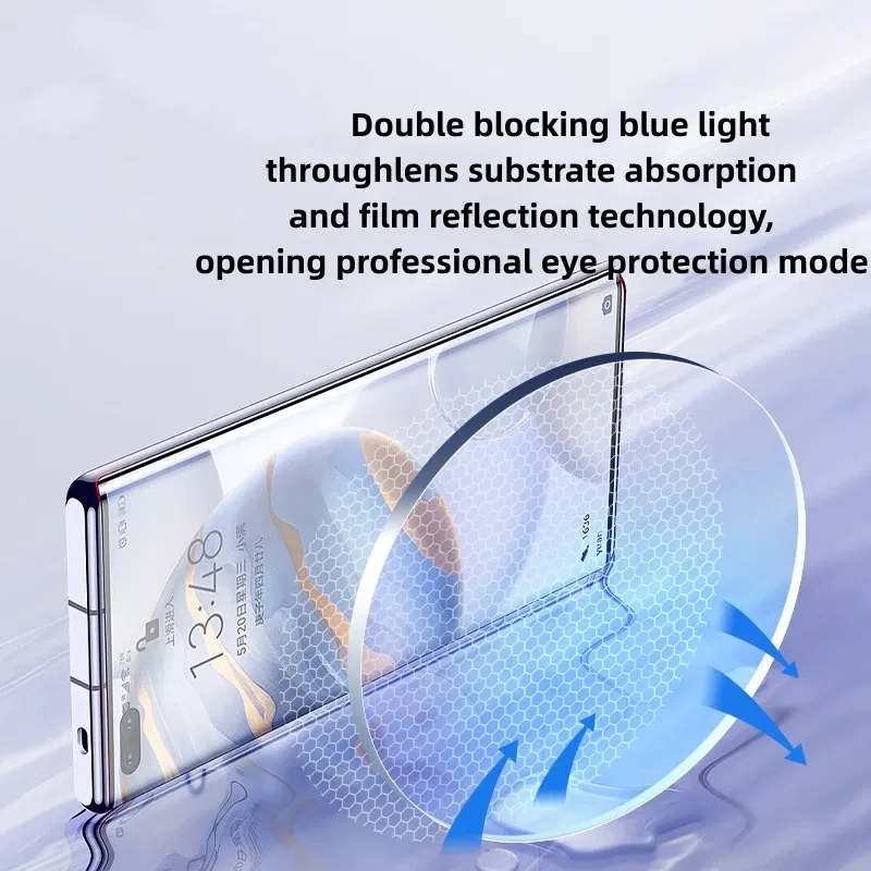 Lenses Color: Red, Lens Index: 1.67 - FIRADA MR-8 HMC Anti-scratch Frameless Aspheric Photochromic Anti Blue Light Progressive Multi-focus Optical Prescription Lens