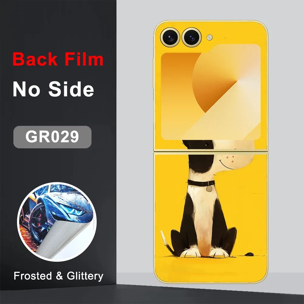 Color: Gold, Bundle: Bundle 19 - CASEKiTTY Skin For Galaxy Z Flip 5 Back Film Samsung Z Flip 6 Sticker Flip 4 3 Protective Decal Wrap Back Cover Screen Protector
