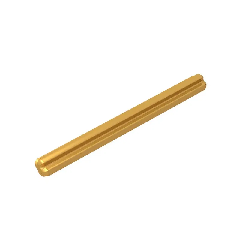 Color: light yellow - Gobricks GDS-576 Technical, Axle 6 compatible with lego 3706 pieces of children's toys Assembles Building Blocks Technical