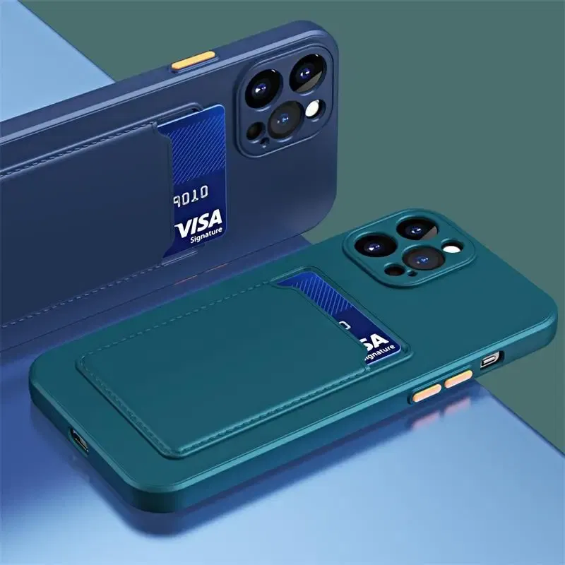 Color: Ivory, Material: Cotton Fabric - Card Holder Wallet Case For Samsung Galaxy A32 A53 A33 A13 A52 5G Case on A72 A22 A12 A51 A71 Shockproof Liquid Silicone Cover