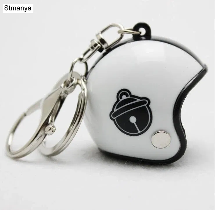 Color: VIOLET - New Motorcycle Helmets Key chain Women men Cute Safety Helmet Car Keychain Bags Hot Key Ring gift Jewelry wholesale 17022