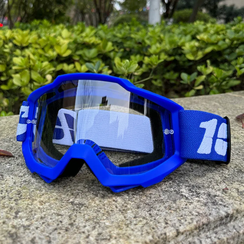Color: Lavender - MX Motorcycle Goggles Motocross Glasses Off-road Sunglasses For Man MTB ATV Mask Windproof Protection Cycling Racing Goggles