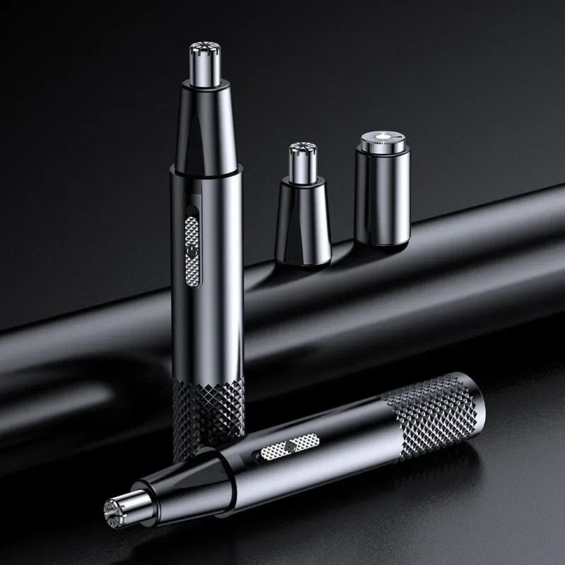 Color: Blue - Nose Hair Trimmer USB Charging New High Quality Electric Portable Men Mini Nose Hair Trimmer