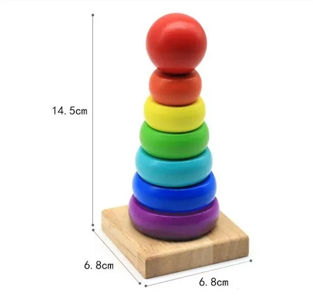 Color: Fluorescent Green - Baby Wooden Puzzles Montessori Toys 1 2 Years Toddler Toys Hand Grab Board Alphabet Number Cognition Learning Educational Toys