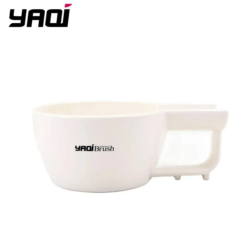 Color: Gold - Yaqi High Quality Dark Blue Color Plastic Shaving Bowl For Men Shaving Brush