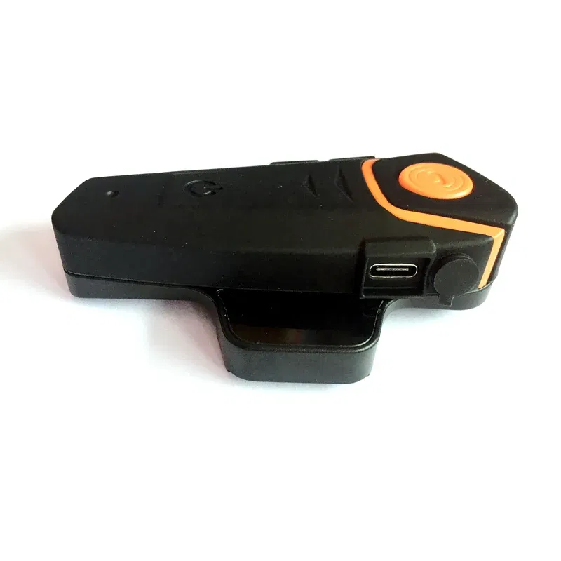 Color: Red - BT-S2NS Motorcycle Helmet BT Headset Intercom Moto Waterproof Multi BT Interphone 1000M Interfones MP3 FM Intercomunicador