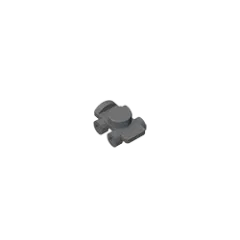 Color: GRAY - Gobricks GDS-M232 Footgear Roller Skate compatible with lego 11253 toys Assembles Building Blocks Technical