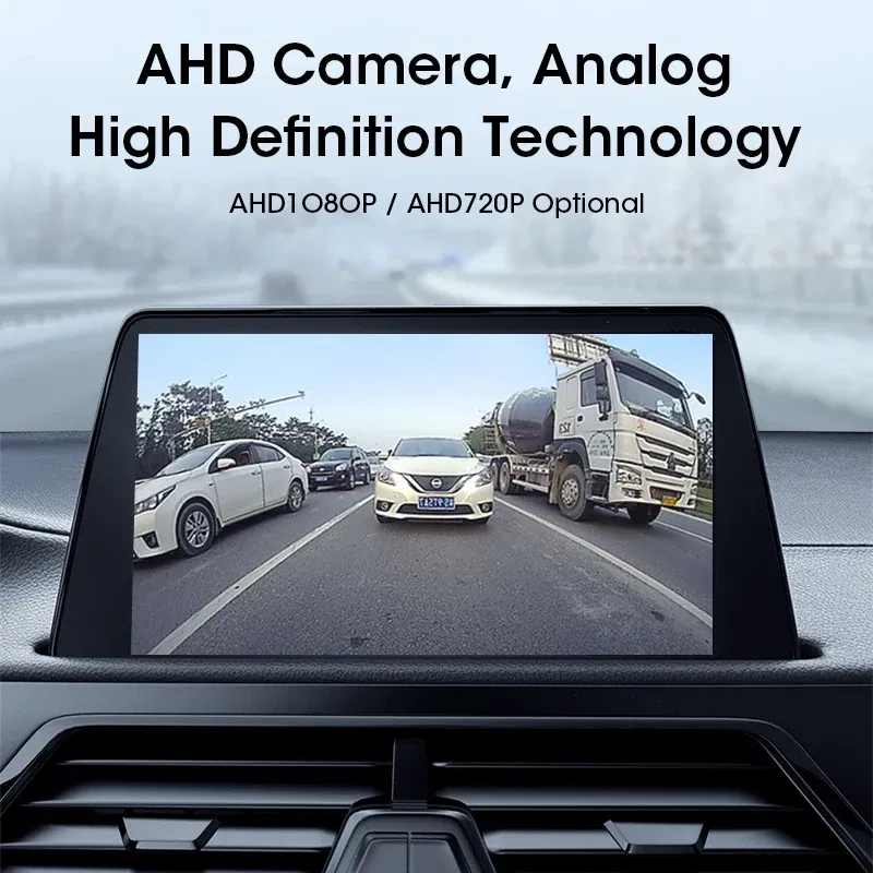 Ships From: CHINA, Color Name: Green - Jansite AHD 1080P Rear View Camera 170?° Fisheye Lens Reverse Camera Night Vision CVBS IP68 Waterproof Universal Parking Camera