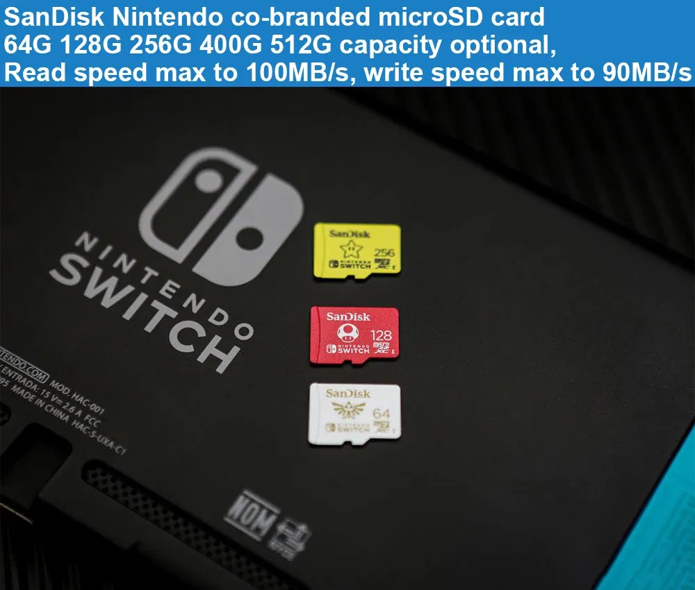 Capacity: 200GB - SanDisk Micro SD Memory Card 100% Original C10 U1 U3 4K HD Trans Flash Cards for Camera GoPro DJI Nintendo Switch MicroSDXC Card