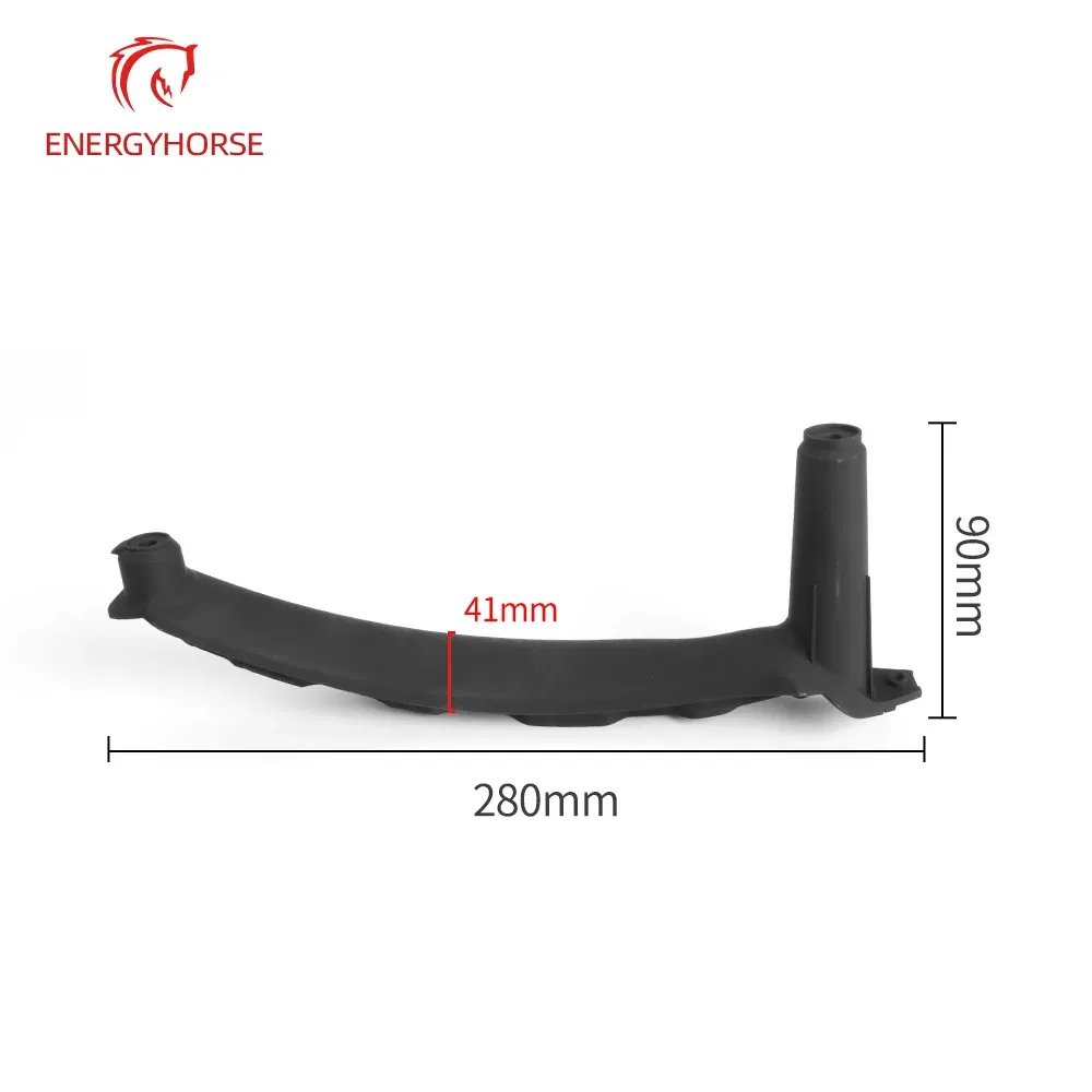 Color: GRAY, Ships From: CHINA - Interior Left Right Passenger Door Pull Handle Inside Cover Panel Trim Replacement For BMW X5 X6 E70 E71 E72 51416969401 402