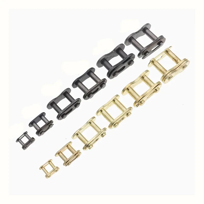Color: MULTI - 25h t8f 420 428 530 chain link master pocket dirt pit atv quad go kart and motorcycle gas scooter