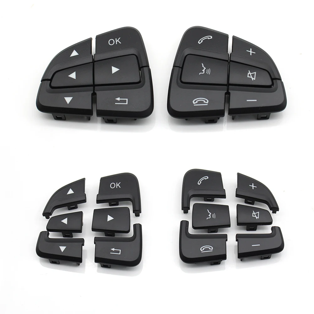 Color: Black - Car Steering Wheel Menu Control Switch Buttons For Mercedes Benz A B GLA GLS GLE V Class W176 W246 W156 W166 W292 W117 W218 W231