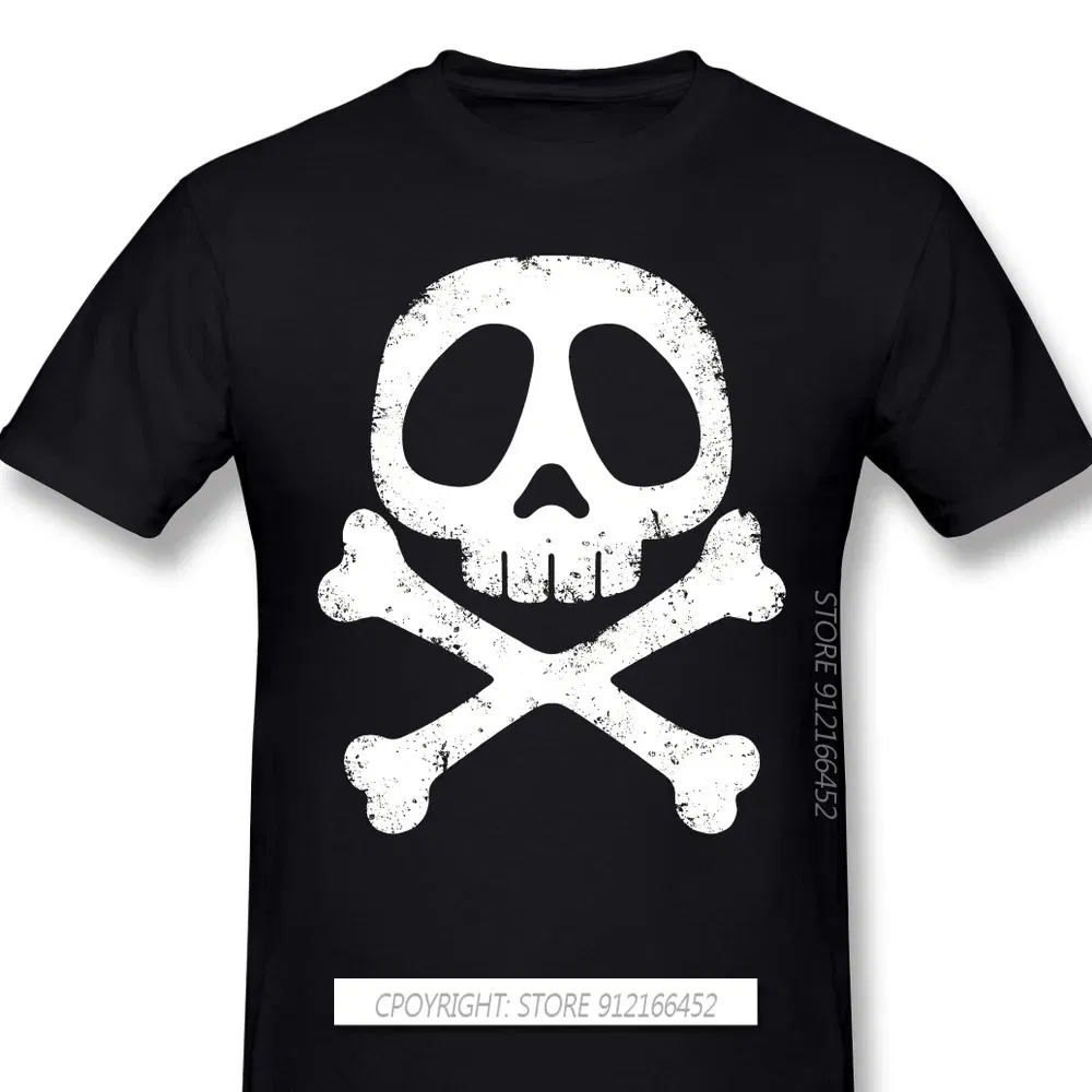 Color: black, Size: L - Cool Black TShirt Space Pirate Captain Harlock Arcadia Kei Yuki Anime Homme T-Shirts Tee Pure Cotton Oversize Short Sleeve