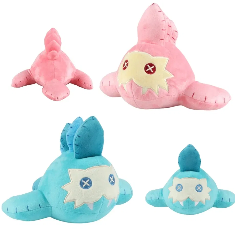 Color: Pink, Height: 11cm-30cm - 29cm Bicolor whale Plush Toy Funny Animals Toy Dolls Boys and Girls Companion Toys Christmas and Holloween Gifts Kids Birthday