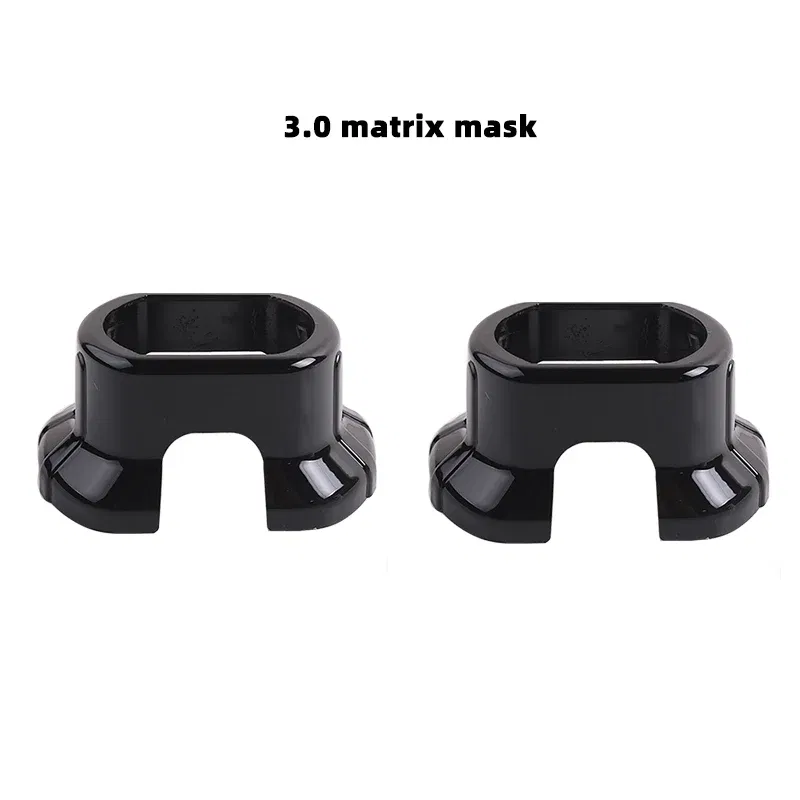 Color: black - SANVI 2.5INCHES 3INCHES BI XENON/LED Projector lens mask  shrouds Car light accessories