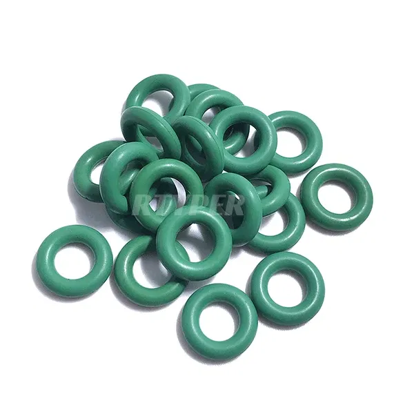 Color: green - 100pieces Universal Rubber Orings 7.52*3.53 21018 For Bosch 1280210796 Audi A4 S4 BMW