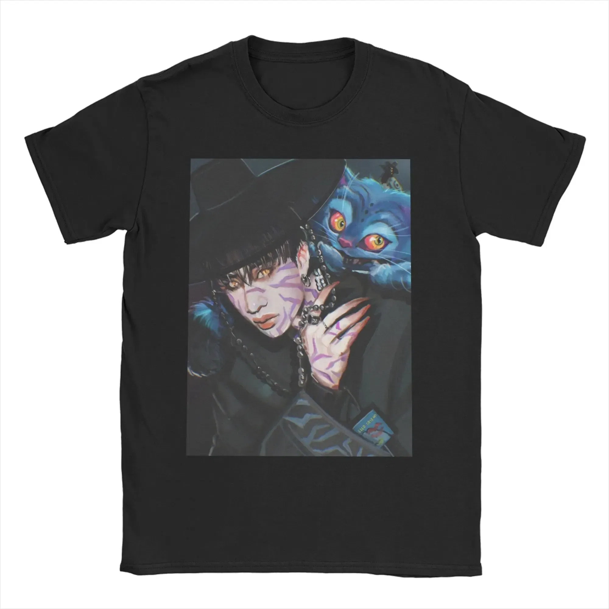 Color: ROYAL BLUE, Size: XL - Men Women T-Shirts Kpop Demon Hunters Zoey Huntrix Amazing Cotton Tees Short Sleeve T Shirt O Neck Clothes Printing