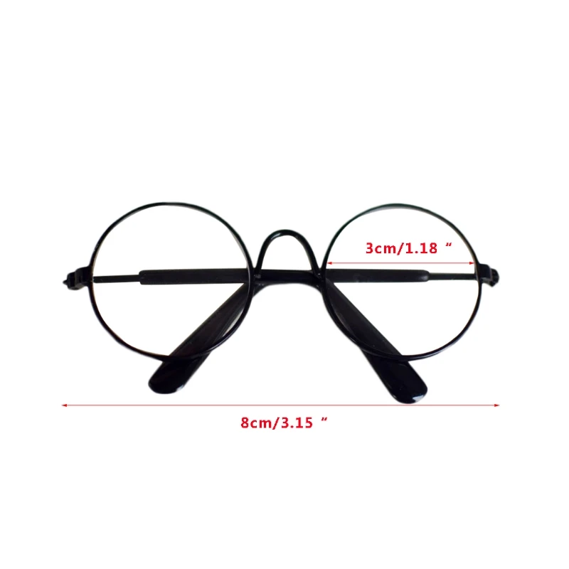 Color: Light green - Doll Cool Glasses Pet Sunglasses For BJD Blyth American Grils Toy Photo Props Dropship