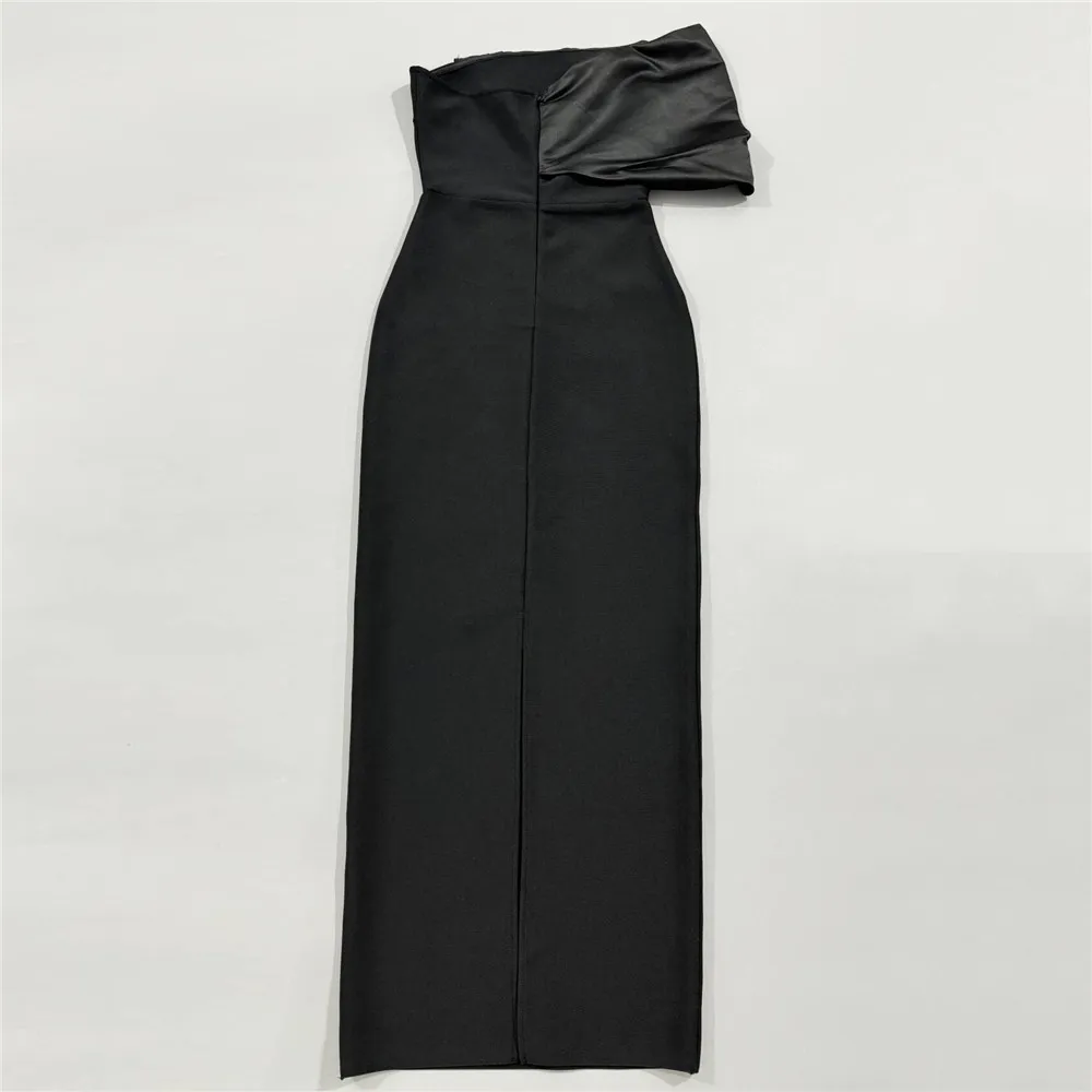 Women Sexy Off Shoulder Bandage Dress Beading Patchwork Clothes Club Party Celebrity Elegant Dresses