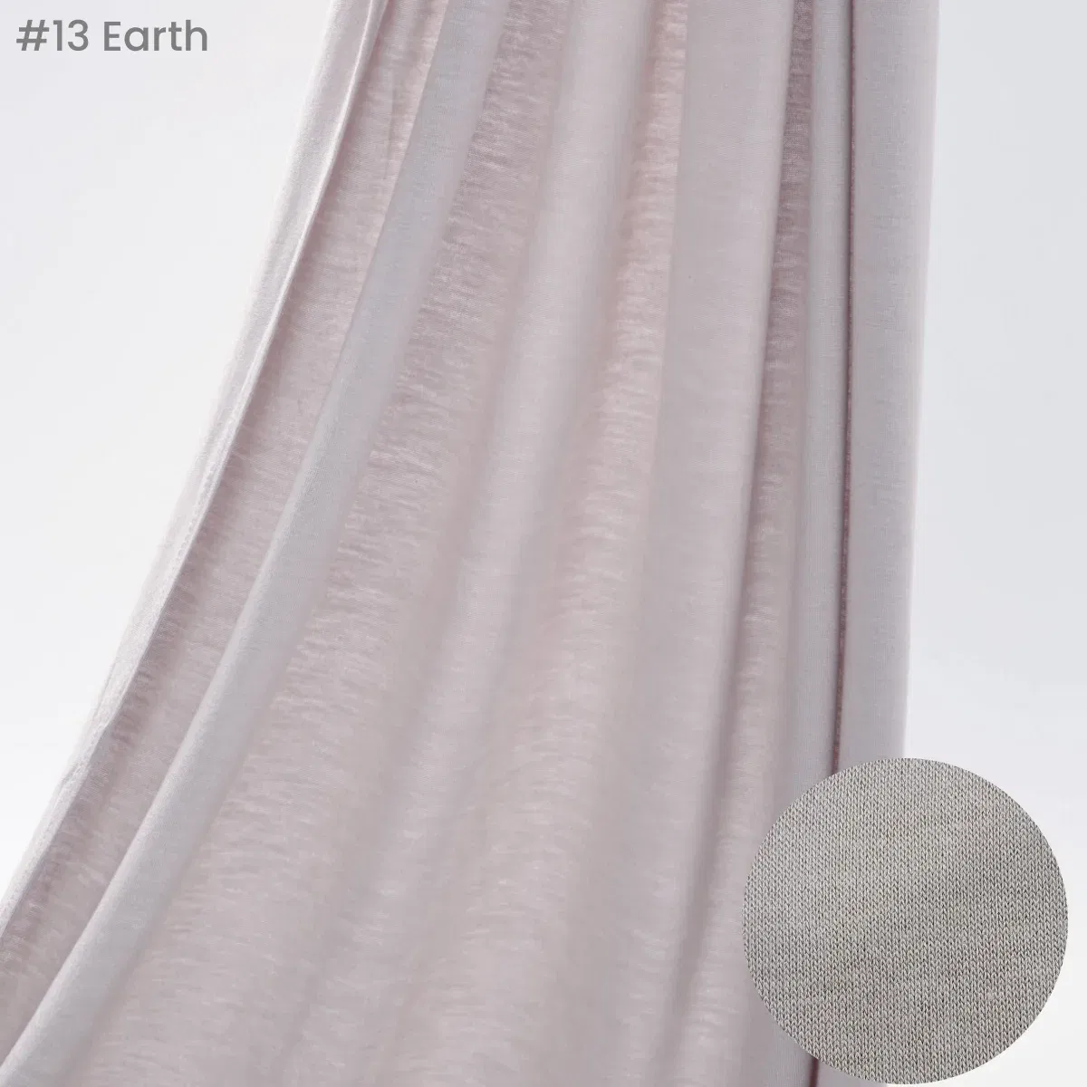 Color: Beige - Premium Instant Jersey Hijab Scarf Solid Muslim Long Scarves Turban Shawl Elastic Cotton Arab Headscarf Head Wraps Saudi Hijabs