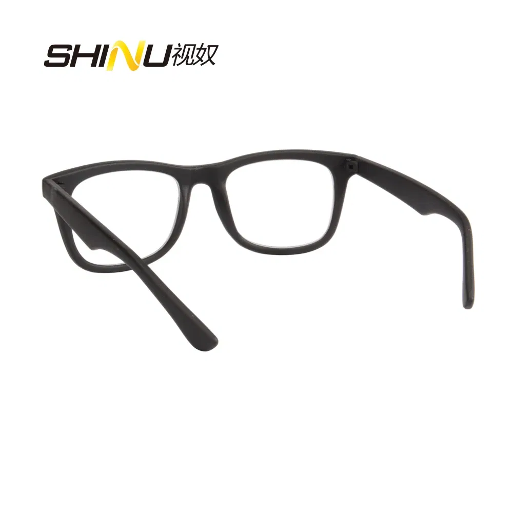 Ships From: CHINA, Eye Prescription: +350, Frame Color: black - SHINU brand Progressive Multifocal Reading glasses can See Far And Near Reading Eyeglasses Bifocal Presbyopia Glasses customized