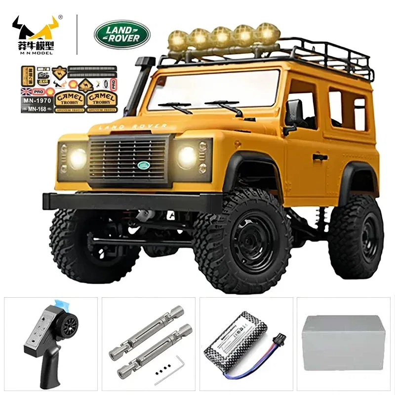 Color: VIOLET/?«?—?…° - MN MN82 1:12 Retro Rc Car With LED Lights Full-scale Simulation LC79 Professional 4WD Remote Control Pickup RC Truck Model Toys