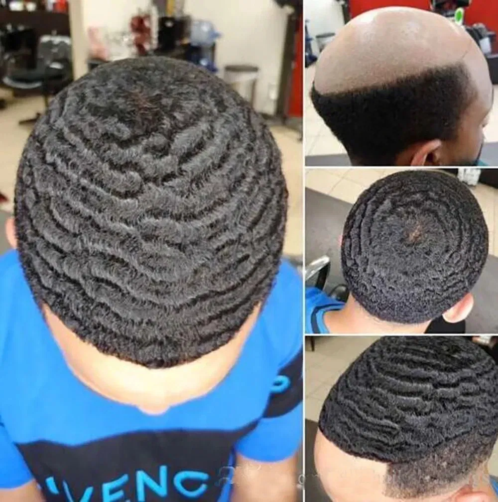 Toupee Color: 1765#, Toupee Density: 130%, Length: 6 inches, Toupee Size: 8x10, Toupee Design: free - 20MM Curly Brown Black Super Durable Mono Lace&Pu Mens Toupee Wig Human Hair 15mm Capillary Prosthesi Weave Replacement For Male
