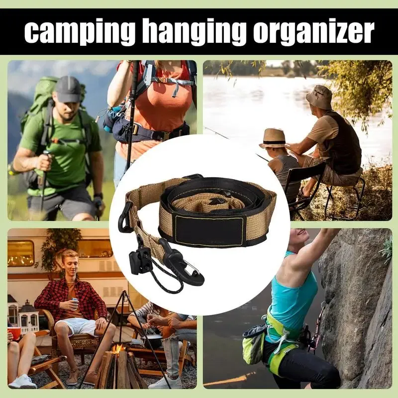 Color: green, Ships From: CHINA - Camping Straps For Gear Camping Straps Utility Strap Quick Release Adjustable Straps Backpacking Straps Buckle Strap Lashing