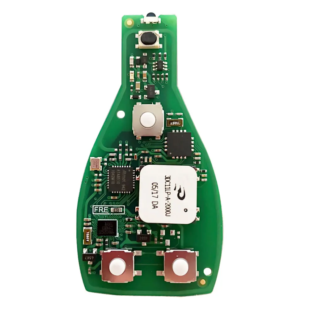 Number of Buttons: 3 Buttons - Xhorse XSBZ01EN VVDI MB Universal For Benz FBS3 W204 W207 W212 W164 W166 W221 Keyless Smart Remote Key Renewable 433/315MHz