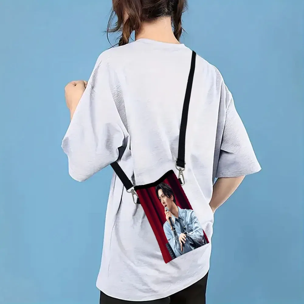 Color: Dark Grey, Size: Extra Large - Ji Chang Wook Phone Bag Adjustable and Detachable Strap Designed for Women Crossbody Convertible ShoulderBag3.3