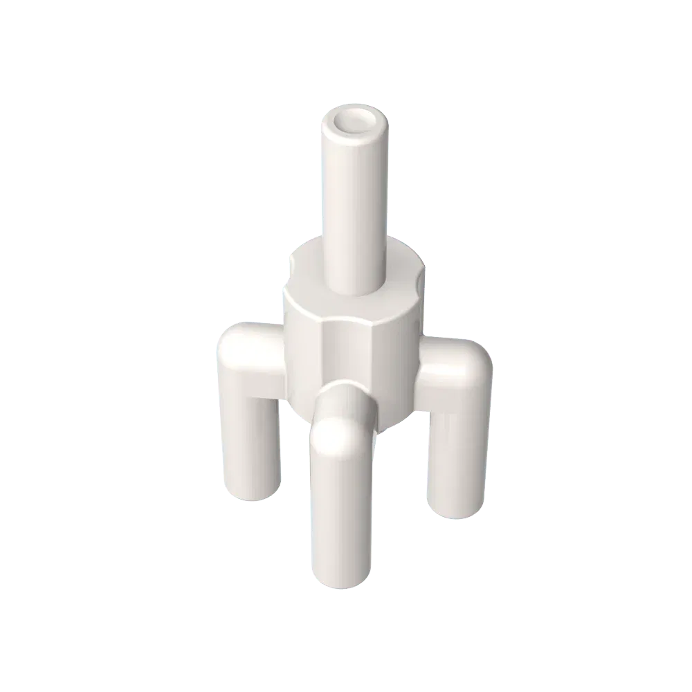 Color: Light Grey - Gobricks GDS-1217 Plant, Tree Palm Top compatible with lego 2566 pieces of children's DIY Educational Building Blocks Technical