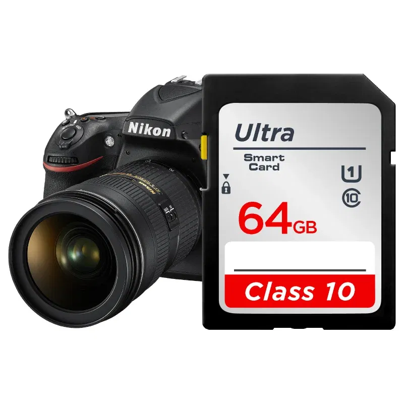 Capacity: 1TB - SD Card 64GB 128GB 256GB V10 16GB 32GB Normal Full Size Flash SD Memory Card High Speed for Camera