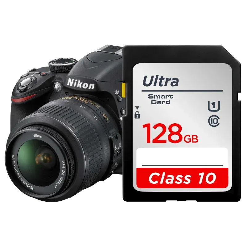 Capacity: 1TB - SD Card 64GB 128GB 256GB V10 16GB 32GB Normal Full Size Flash SD Memory Card High Speed for Camera